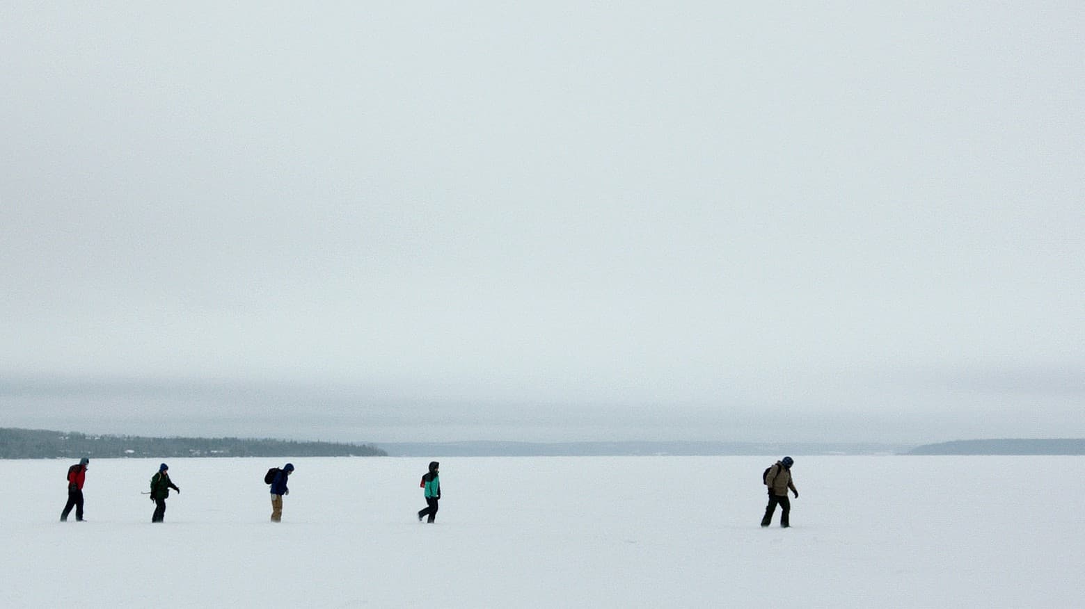 Skating to New York backdrop